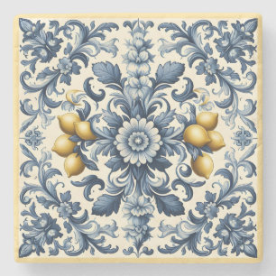 Sicilian Lemons Steinuntersetzer