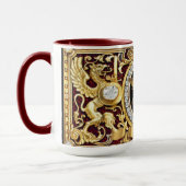 Sicilian Medusa Trinacria Geschenk Tasse (Links)