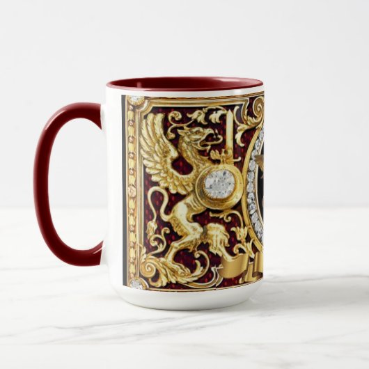 Sicilian Medusa Trinacria Geschenk Tasse (Links)