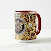 Sicilian Medusa Trinacria Geschenk Tasse (VorderseiteRechts)