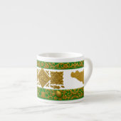 Sicilian Pattern Espresso cup Espressotasse (Vorderseite Rechts)