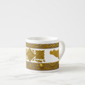 Sicilian Pattern Espresso cup Espressotasse (Vorderseite Rechts)