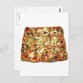 SICILIAN PIZZA PIE POSTKARTE (Vorne/Hinten)