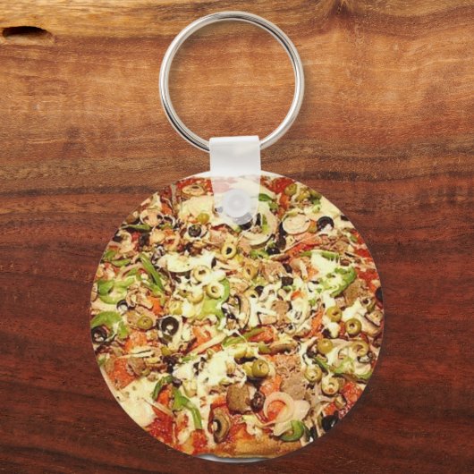 SICILIAN PIZZA PIE SCHLÜSSELANHÄNGER (Vorderseite)