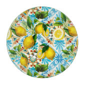 Sicilian style, summer art   Schneidebrett (Vorderseite)