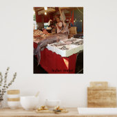 Sicilian Swordsman Poster (Küche)