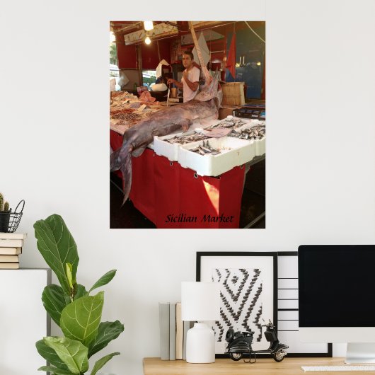 Sicilian Swordsman Poster (Heimbüro)