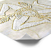 Sicilian Trinacria auf Plaster Poster (Ecke)