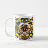 Sicilian Trinacria Design  Kaffeetasse (Links)