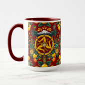 Sicilian Trinacria Design Tasse (Links)