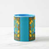 Sicilian Trinacria Design  Tasse (Zentrum)