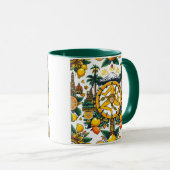 Sicilian Trinacria Design Tasse (VorderseiteRechts)