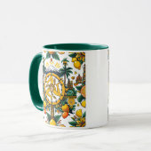 Sicilian Trinacria Design Tasse (Vorderseite Links)