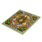 Sicilian Trinacria   Fliese (Seite)