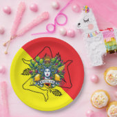 Sicilian Trinacria Pappteller (Party)