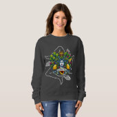 Sicilian Trinacria  Sweatshirt (Vorne ganz)