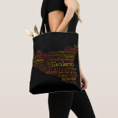 Sicilian Word Art Map Tasche (Von Nahem)