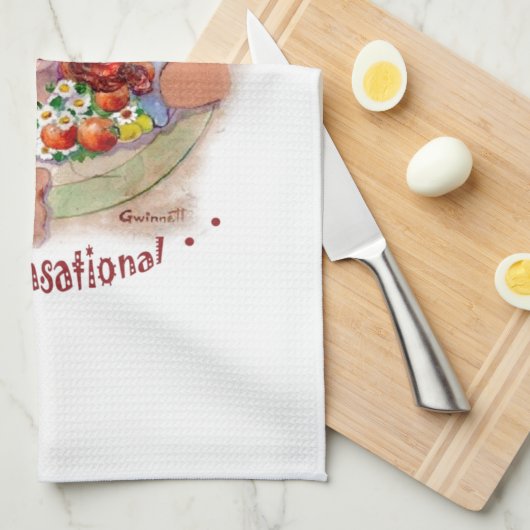 Sicilians sind sensationell geschirrtuch (Viertel Falte)