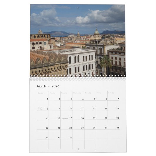 Sicily 2023 calendar kalender (Mär 2026)
