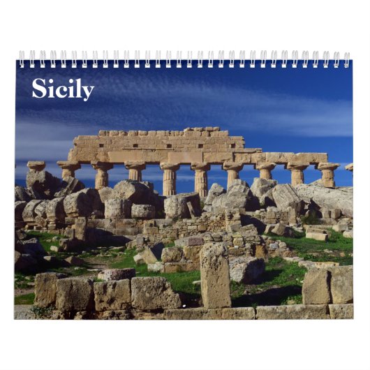 Sicily 2023 calendar kalender (Titelbild)