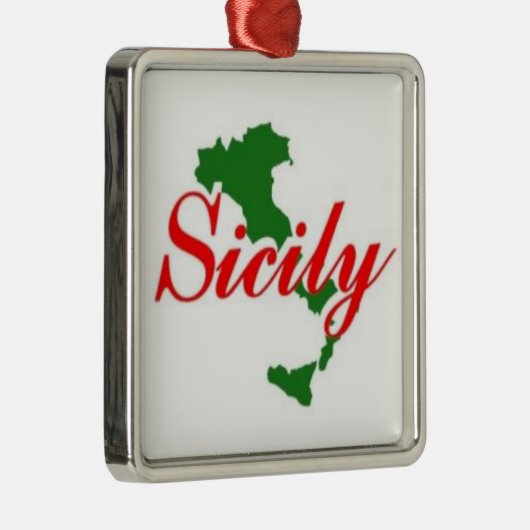 SICILY - DIE ITALIENISCHE ORNAMENT FÜR IHREN BAUM (Rechts)