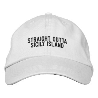 Sicily Island LOUISIANA Hat Bestickte Baseballkappe