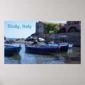 Sicily Italy Poster (Vorne)