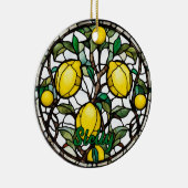 Sicily Lemon Tree Souvenir Keramik Ornament (Rechts)