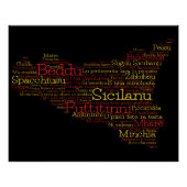 Sicily MapRY Poster (Vorderseite)