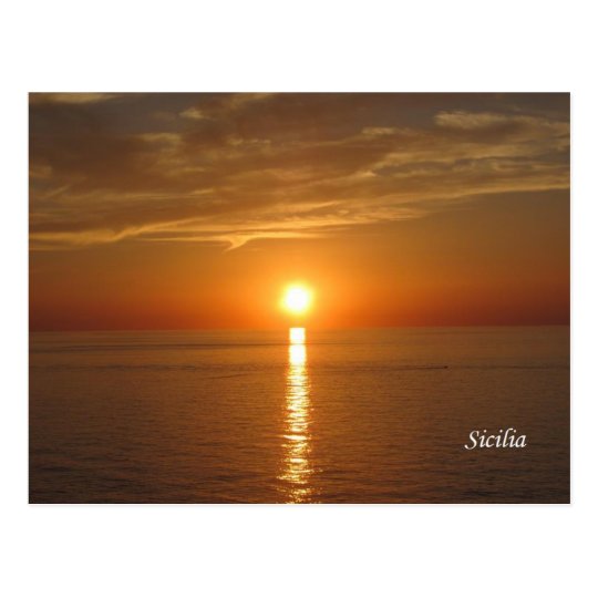 Sicily - Sizilien Postkarte