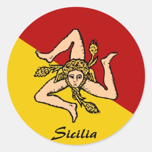 Sicily Stickers (Vorderseite)