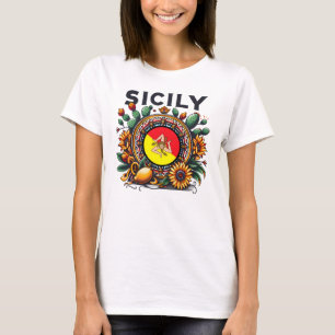 Sicily Trinacria Sicilian T-Shirt