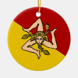 Sicily* Weihnachtsverzierung Keramik Ornament