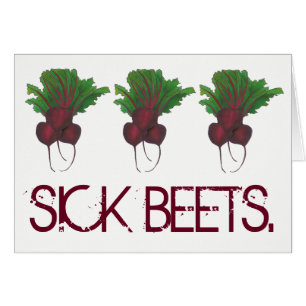 Sick Beets (Beats) Rote Rüben Vegetarisches Funny