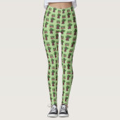 Sick Beets (Beats) Rote Rüben Vegetarisches Funny Leggings (Vorderseite)
