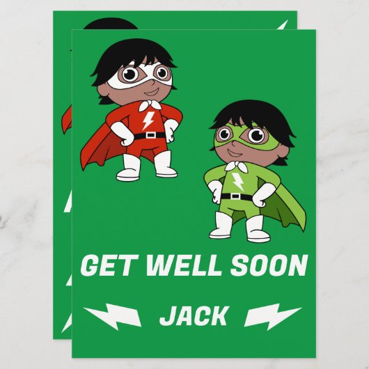 Sick Boy Super Hero wird gut (Vorne/Hinten)