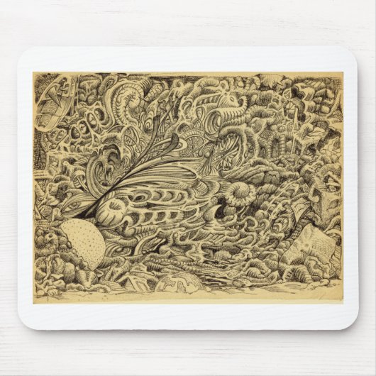 Sick Chamber_by Brian Benson Mousepad (Vorne)