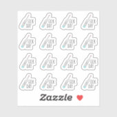 Sick Day Erinnerung Mini Thermometer Bujo Planner Aufkleber (Blatt)