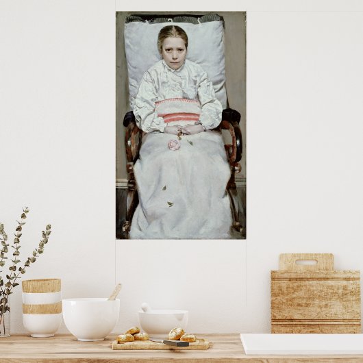 Sick Girl Poster (Küche)