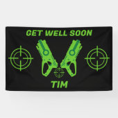 Sick Kid Super Hero Banner (Horizontal)