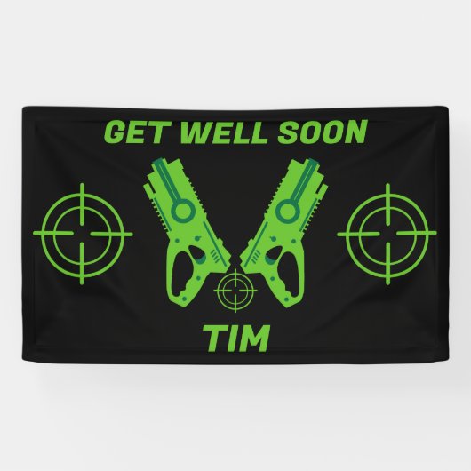 Sick Kid Super Hero Banner (Horizontal)