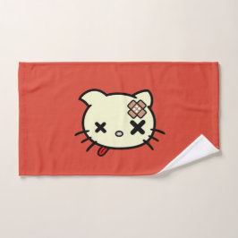 Sick Kitty Handtuch