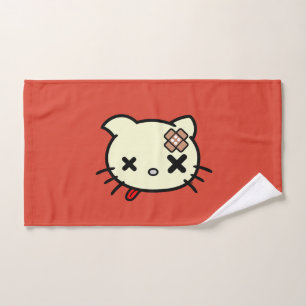 Sick Kitty Handtuch