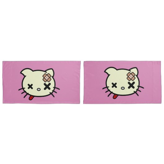 Sick Kitty Kissenbezug (Vorderseite-Set)