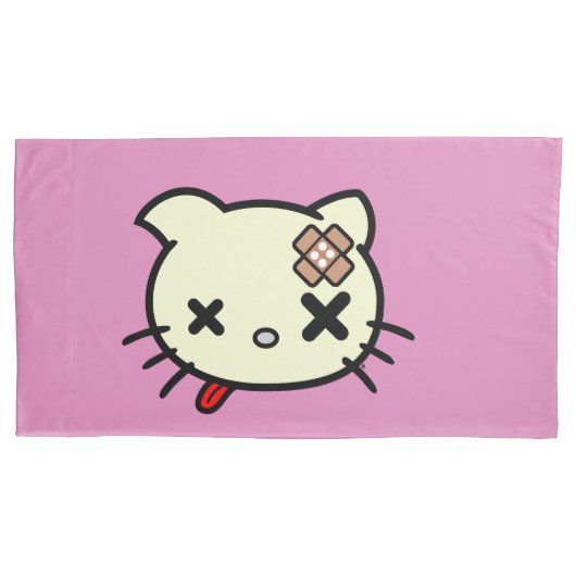 Sick Kitty Kissenbezug (Vorderseite-Links)