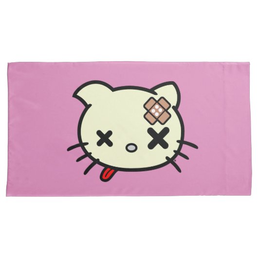 Sick Kitty Kissenbezug (Vorderseite-Rechts)