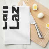 Sick & Lame & Lazy. Geschirrtuch (Viertel Falte)