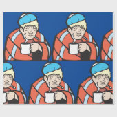 Sick Man Geschenkpapier (Flach)