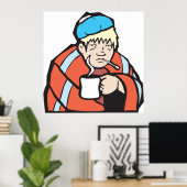 Sick Man Poster (Heimbüro)