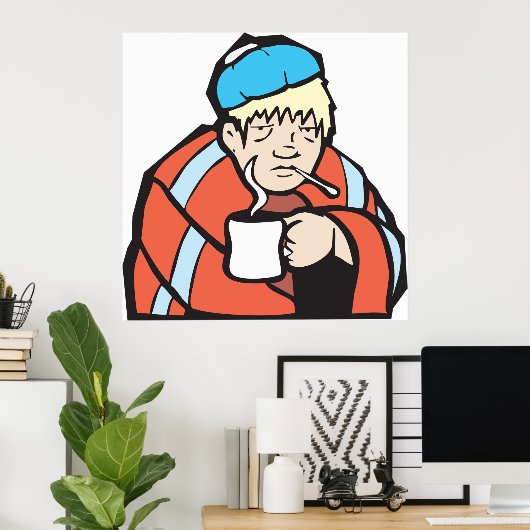 Sick Man Poster (Heimbüro)